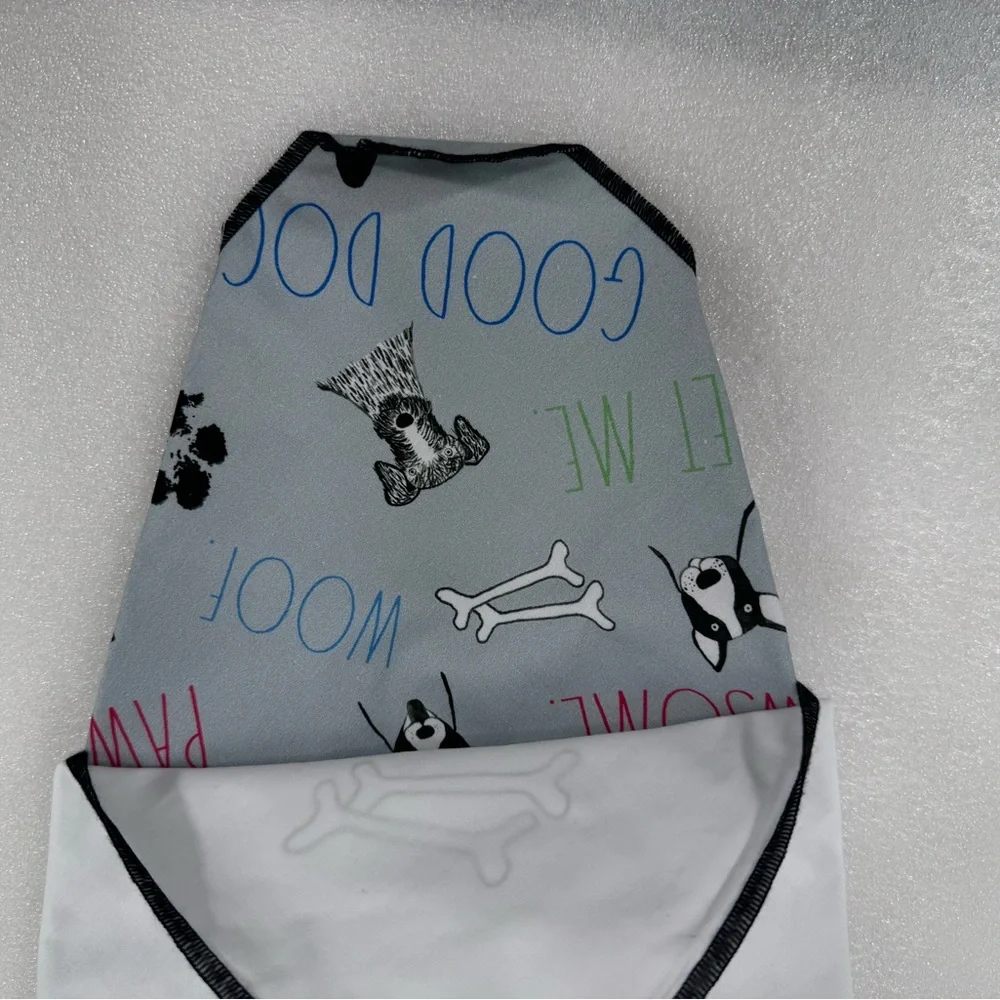 2 Pack Size L XL Rae Dunn Good Boy Bandanas Pet Scarf Dog Cat 100% Cotton